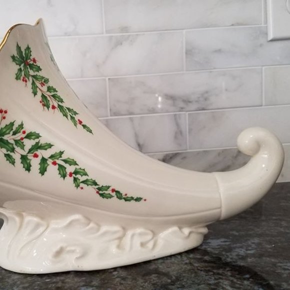 Lenox holiday Cornucopia - Picture 3 of 4